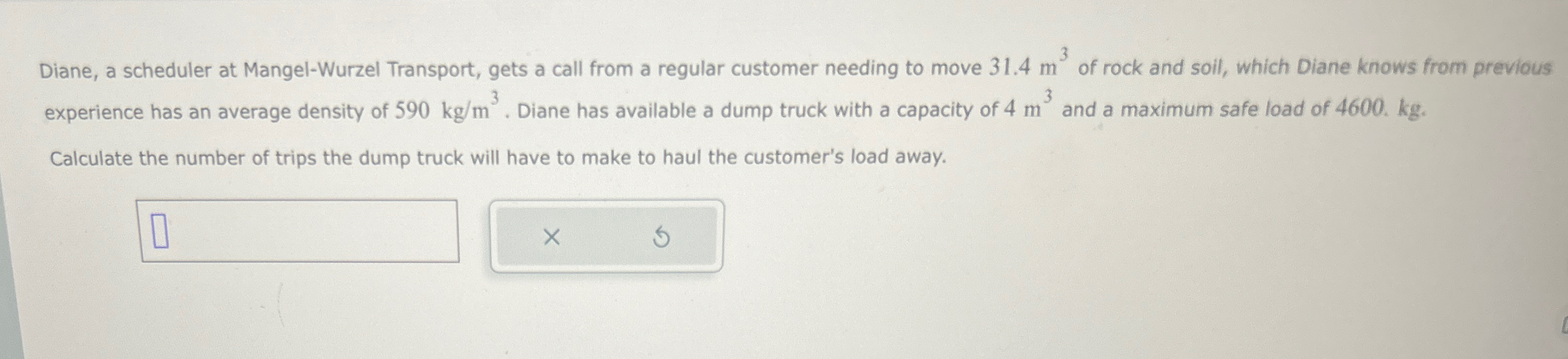 Diane, a scheduler at Mangel - Wurzel Transport,