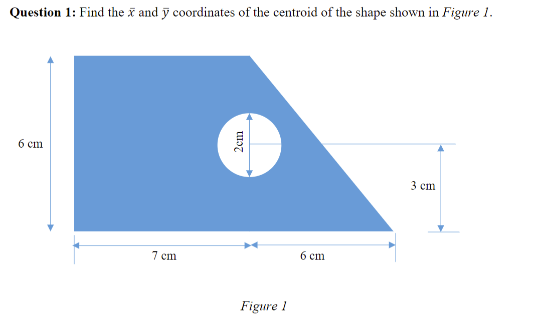 Question 1 : Find the x and ? b a r ( y )