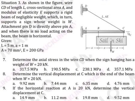 Situation 3 . As shown in the figure, wire C D of