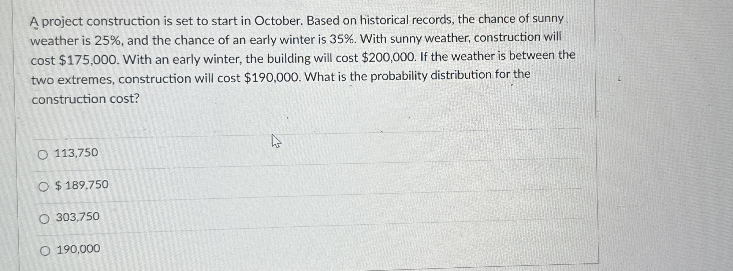 A project construction is set to start in