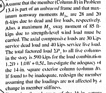 Assume that the memher ( Column B ) in Problem 1
