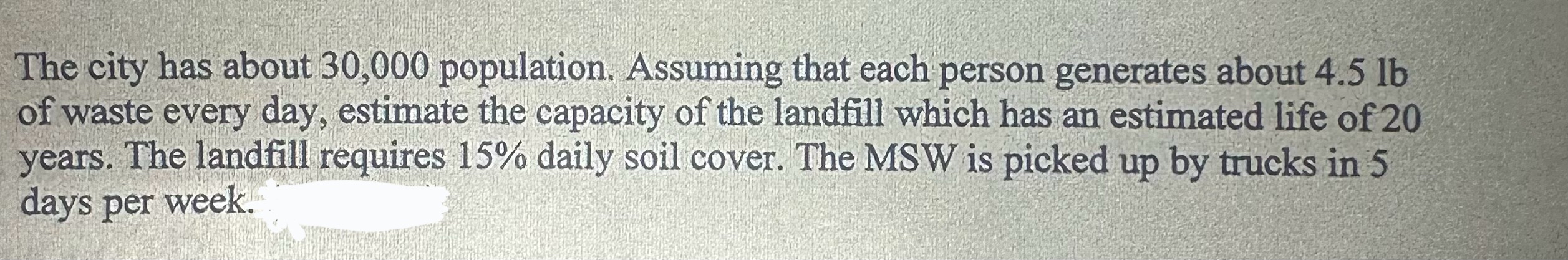 The city has about 3 0 , 0 0 0 population.