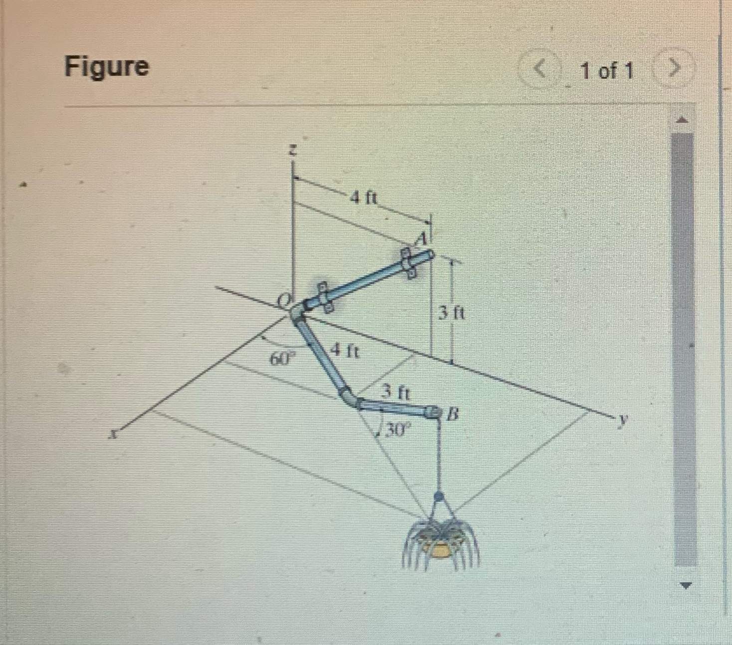 The pipe assembly is secured on the wall by the