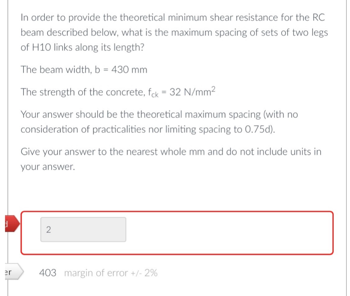 In order to provide the theoretical minimum shear