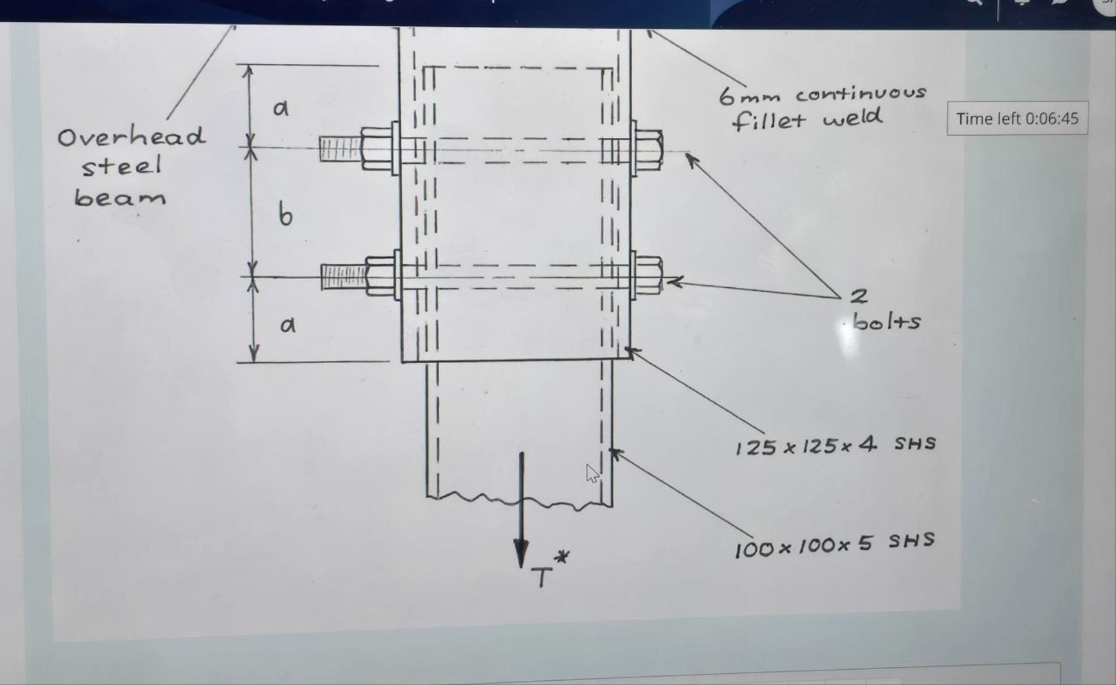The diagram below shows the connection of a