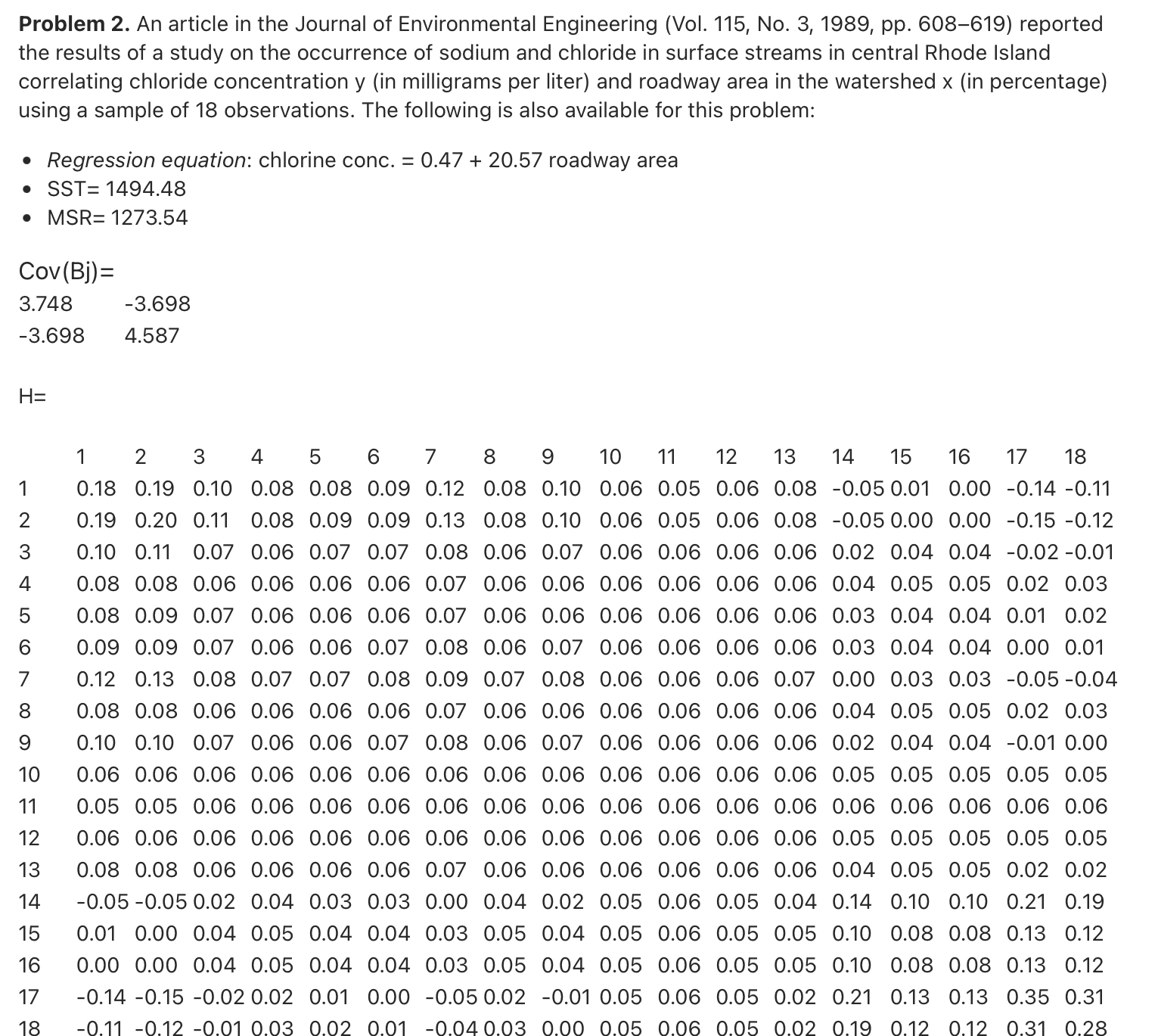 What is the residual value for observation # 5 ,