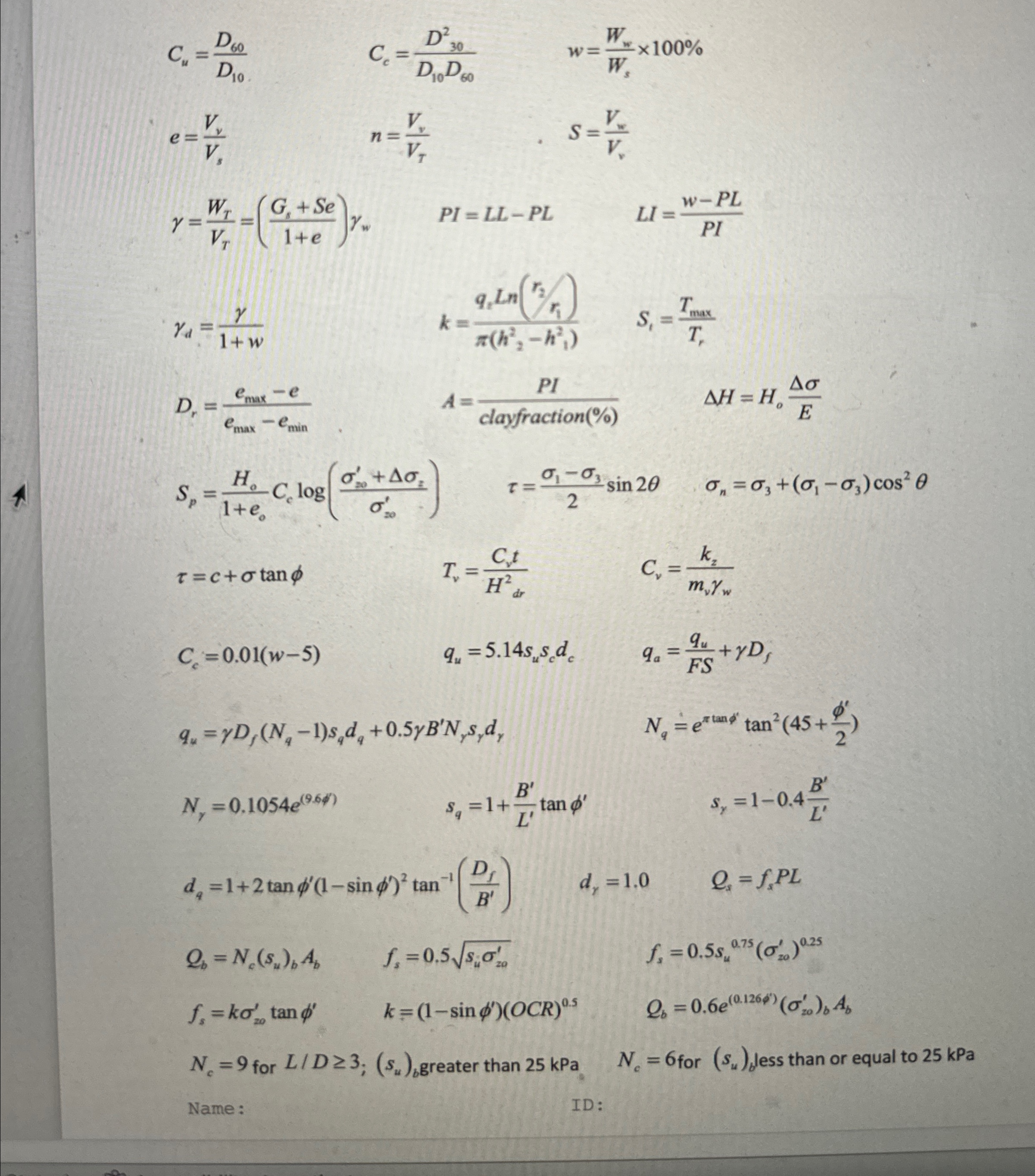 Question # 5 ( 2 5 marks ) A square pile having a