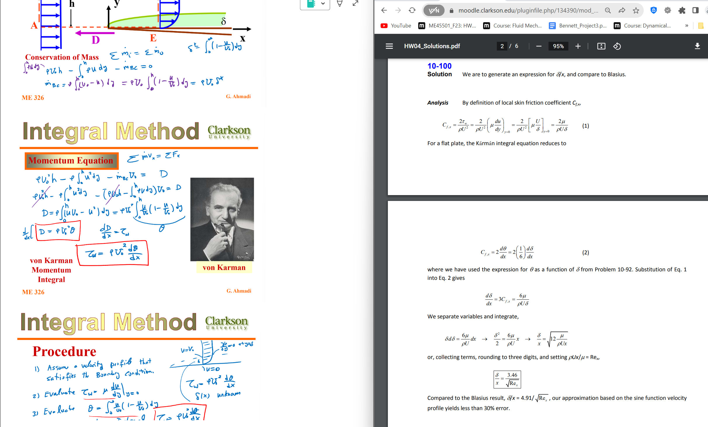 Class: Fluid mechanics / / / / I need help. This