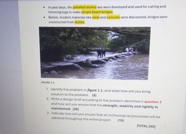 In past days, the polished stones axe were