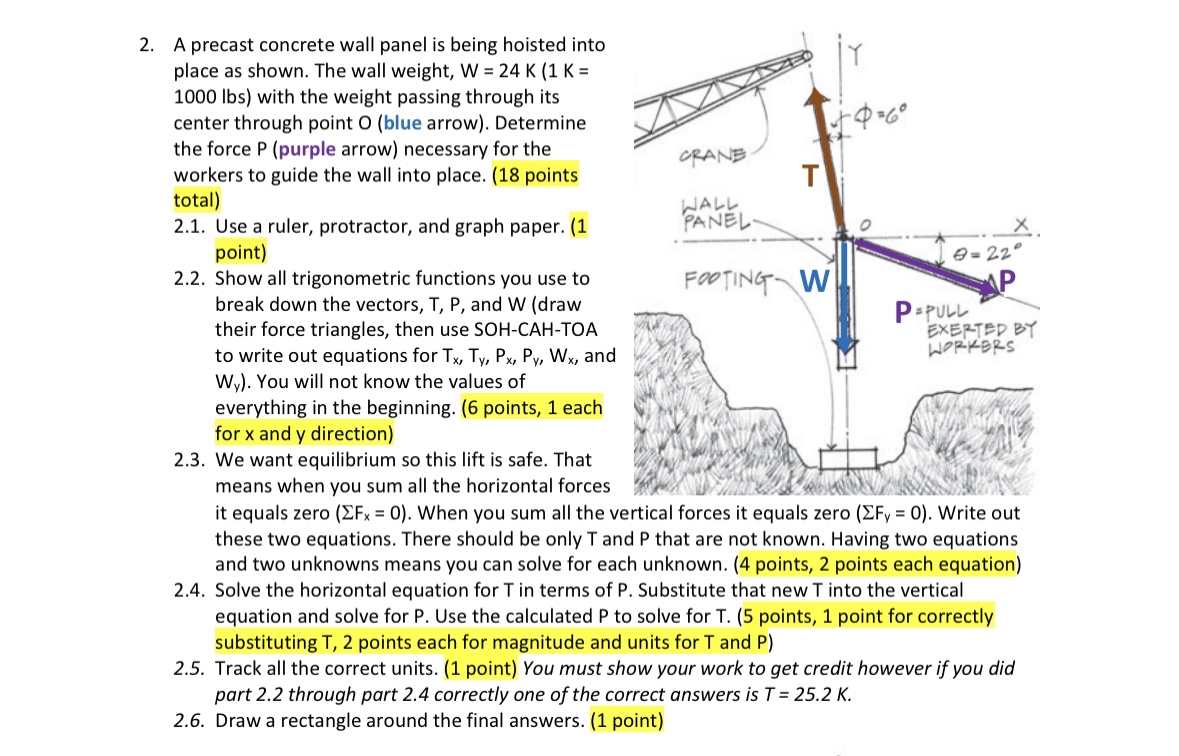 A precast concrete wall panel is being hoisted