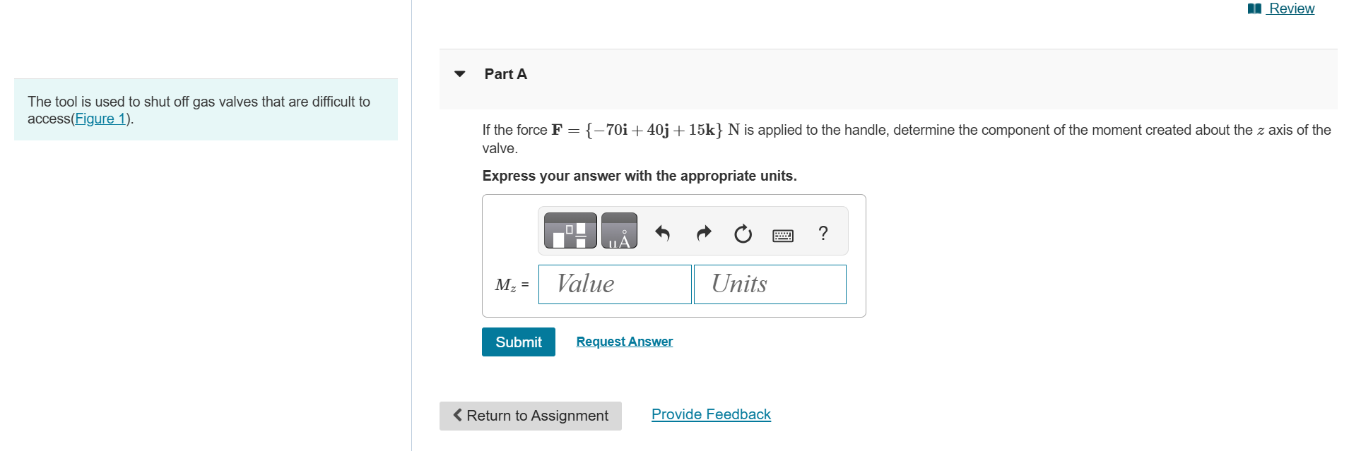 The tool is used to shut off gas valves that are