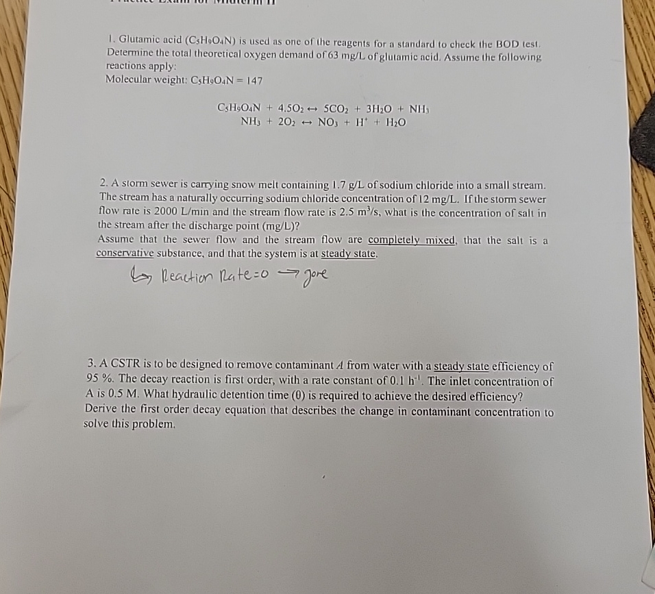 I. Glutamic acid ( C 5 H 6 O 4 ( N ) ) is used as