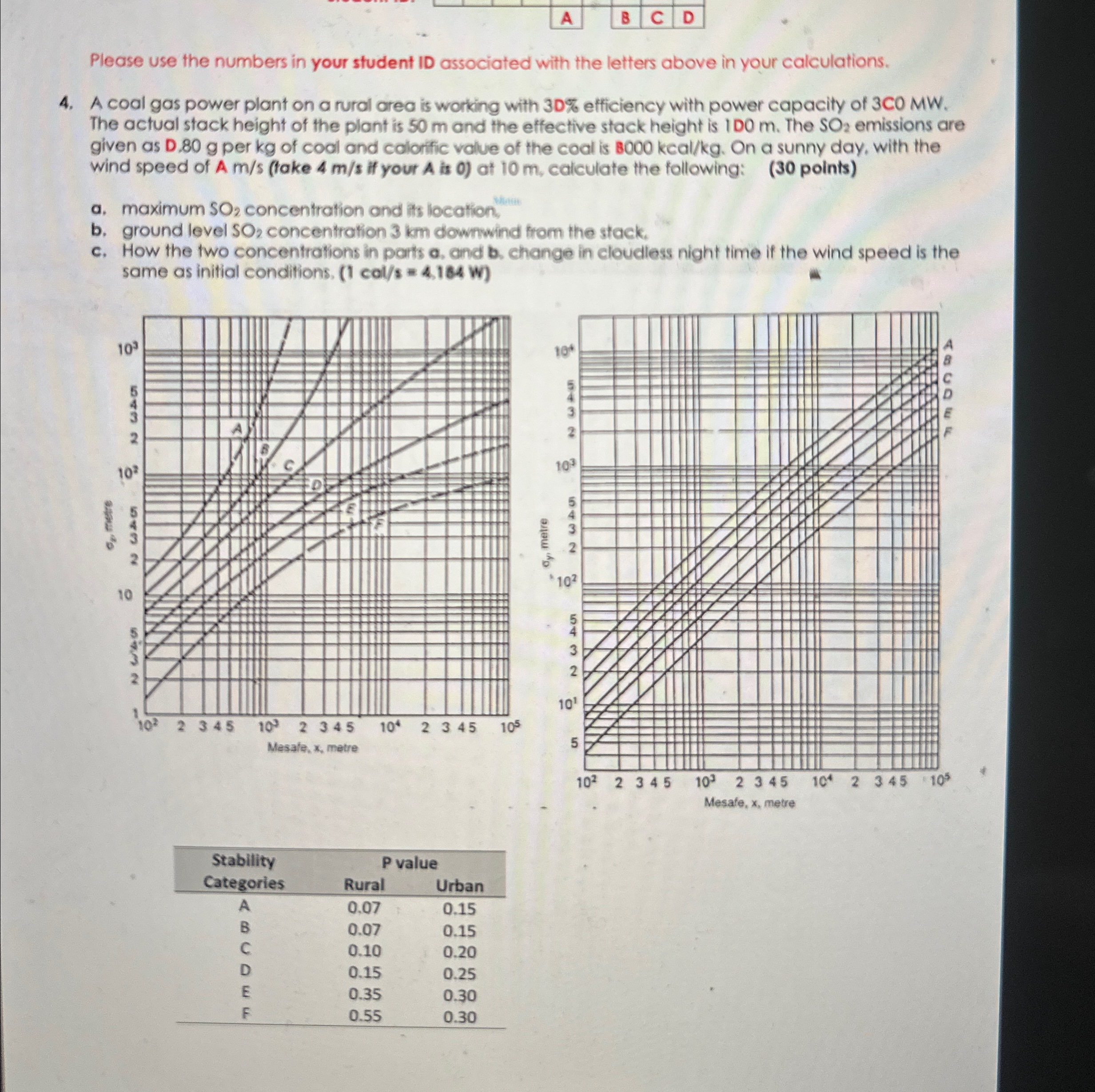 A 4 B 4 C 5 D 2 Please use the numbers in your