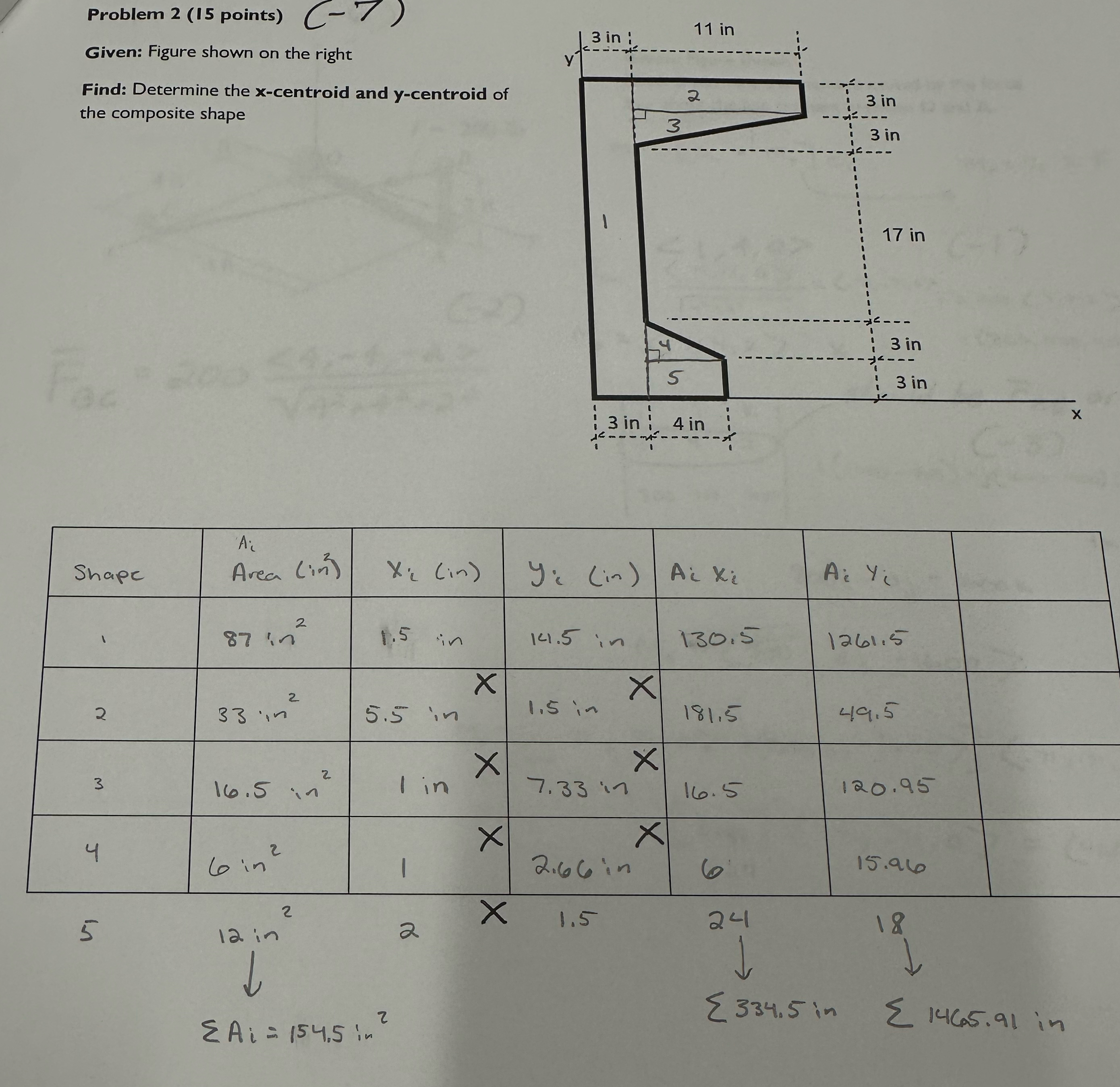Given: Figure shown on the right Find: Determine