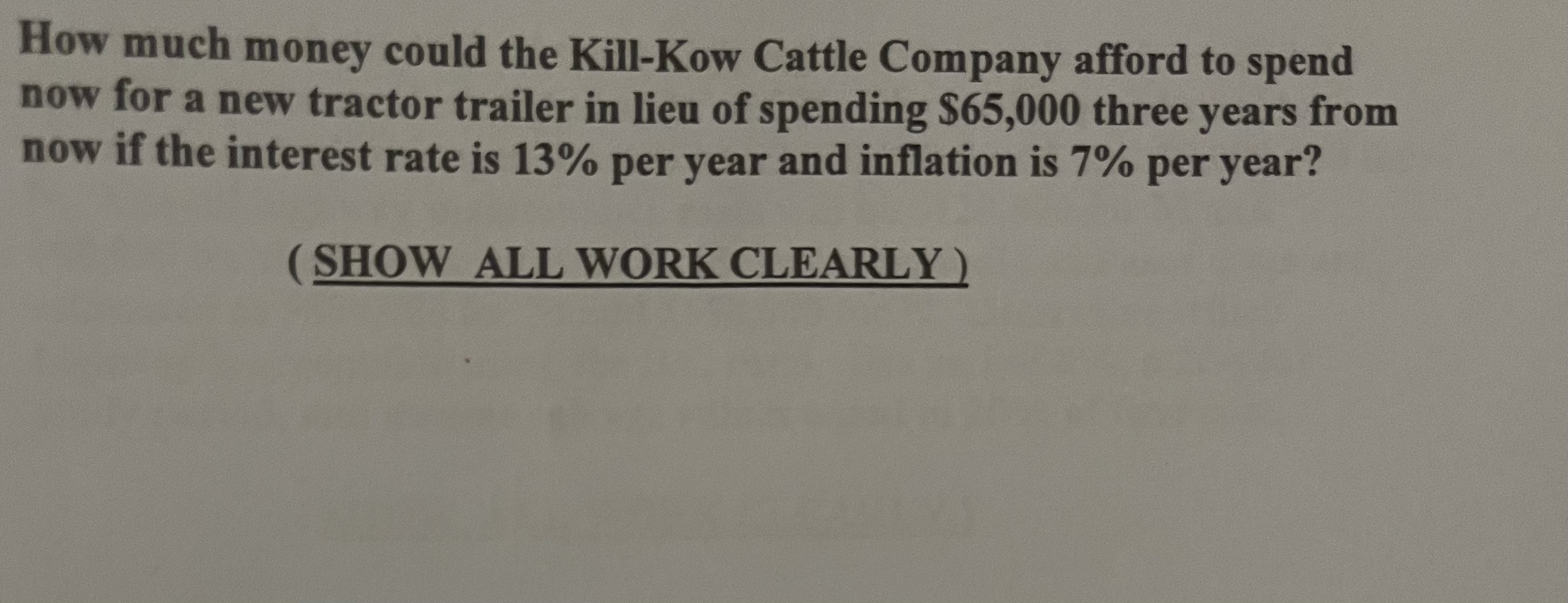 How much money could the Kill - Kow Cattle