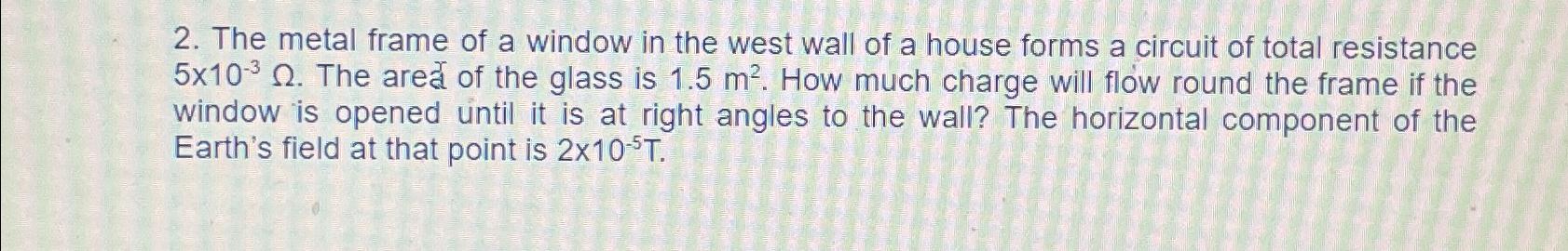 The metal frame of a window in the west wall of a