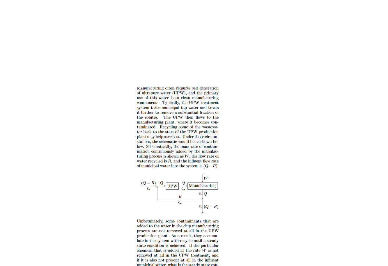Manutacturing otten requires selt generation of