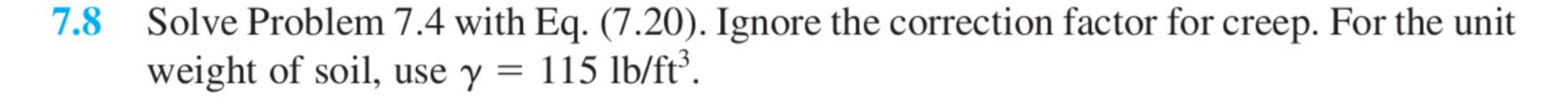 7 . 8 Solve Problem 7 . 4 with Eq . ( 7 . 2 0 ) .
