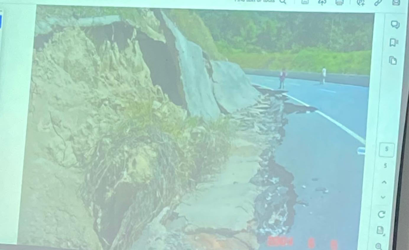 ( a ) Discuss the geologic hazards that happen in