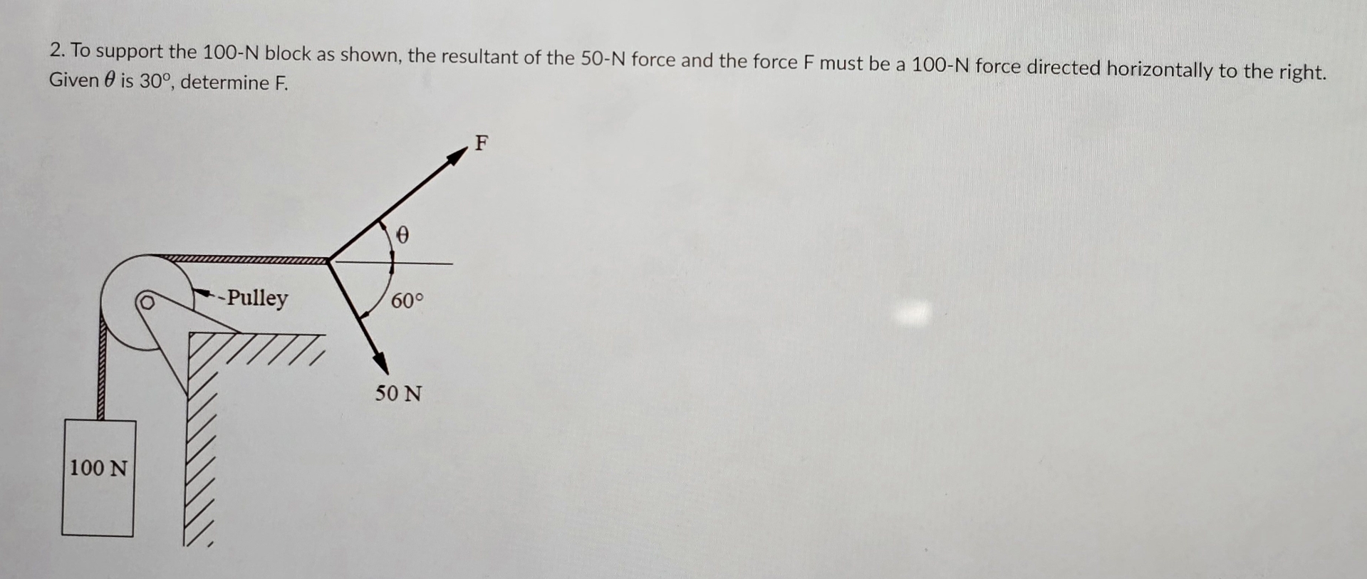 To support the 1 0 0 - N block as shown, the