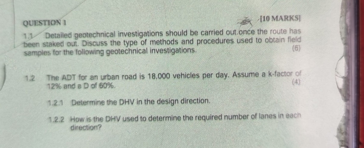 QUESTION 1 [ 1 0 MARKS ] 1 . 1 . Detailed