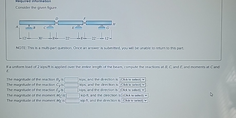 Required information Consider the glven figure.