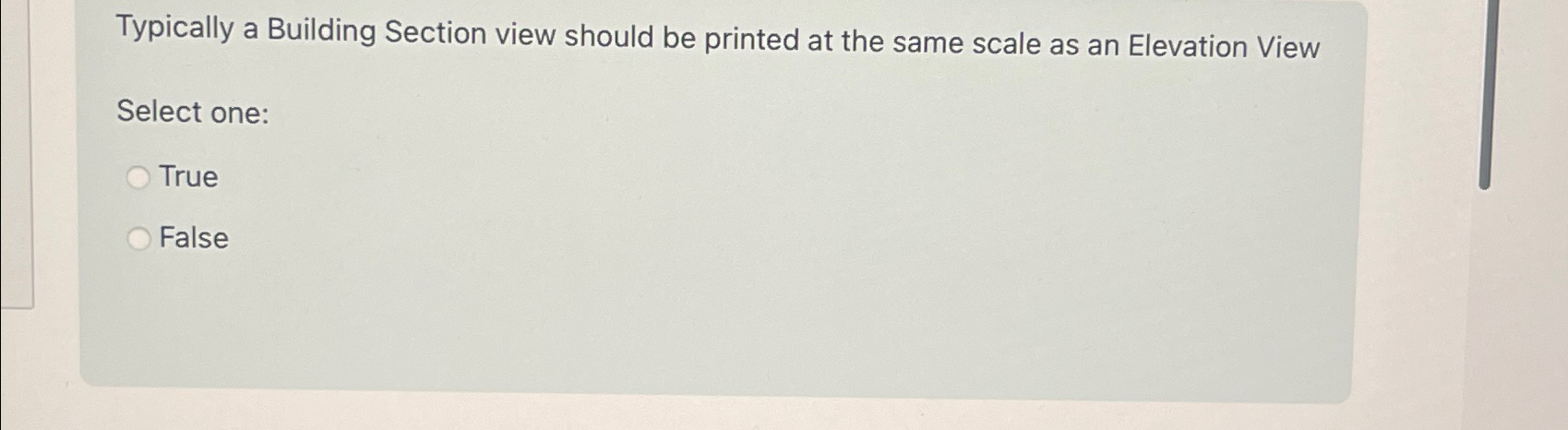 Typically a Building Section view should be