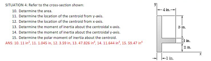 SITUATION 4 : Refer to the cross - section shown: