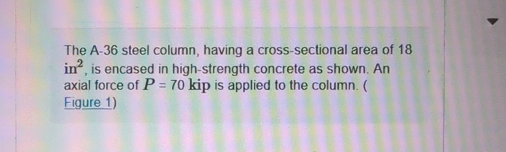 The A - 3 6 steel column, having a cross -