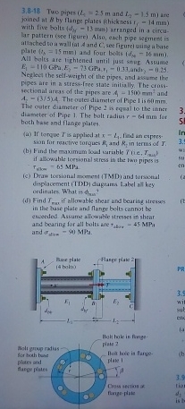 3 . 8 - 1 8 Two pripes and ( : S 2 = 1 . 5 ( m )