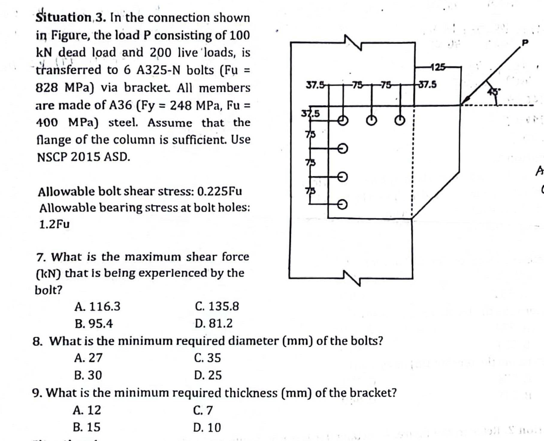 Situation 3 . In the connection shown in Figure,
