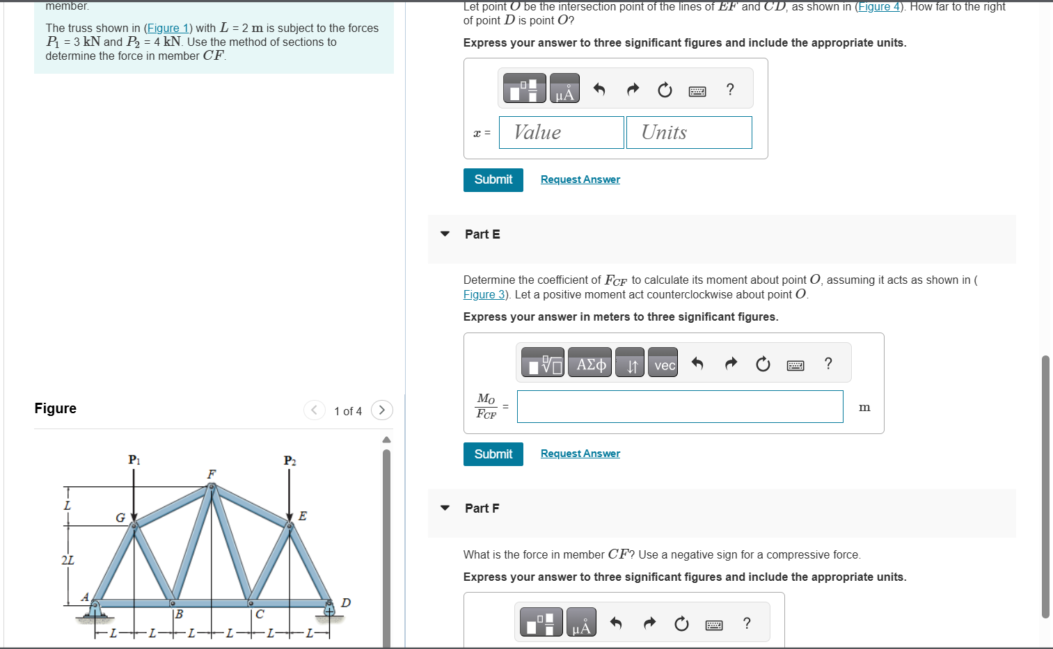 member. The truss shown in ( Figure 1 ) with L =