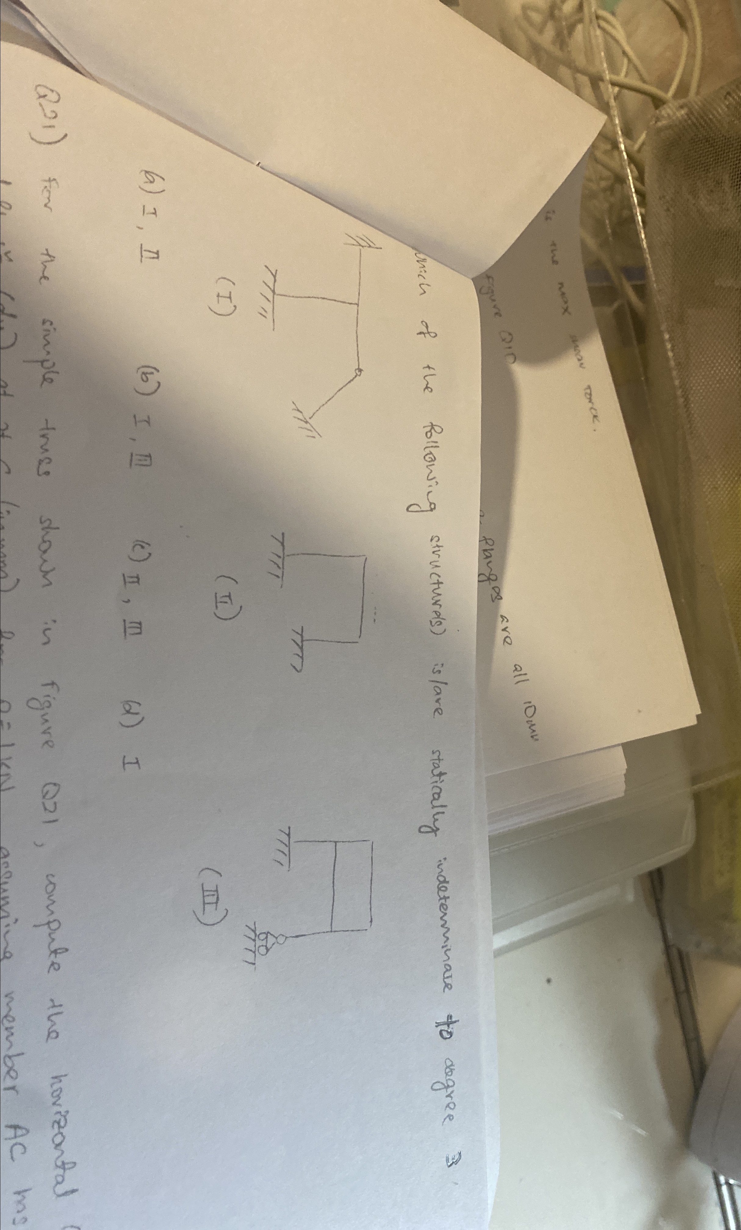 Which of the following structures is / are