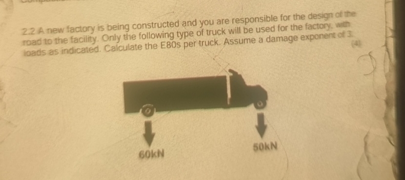 2 . 2 A new factory is being constructed and you