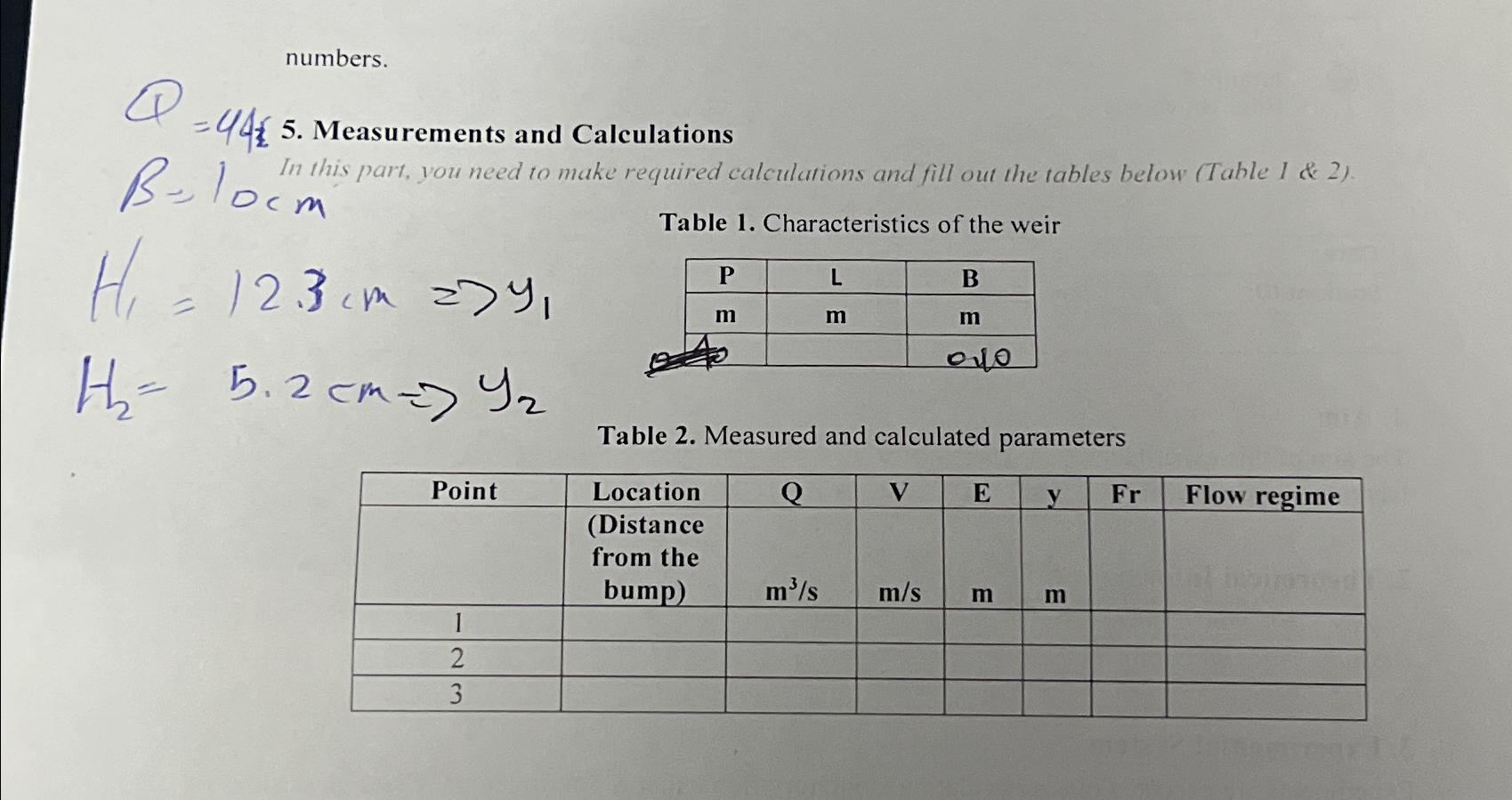 Aim The aim of this experiment is observing flow