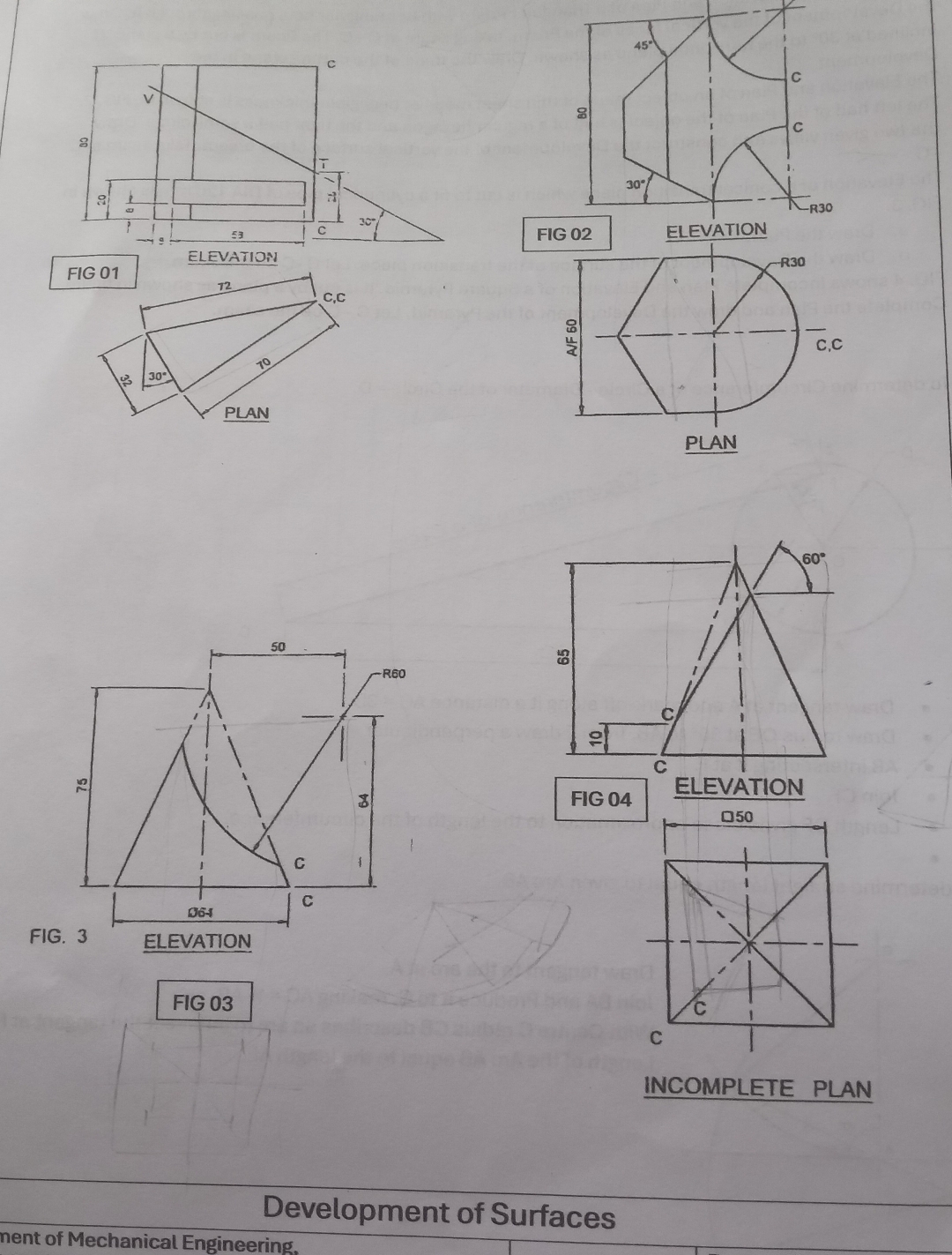 Howdoes the complete front elevation, end
