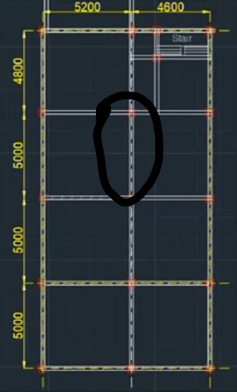 Please conduct a frame analysis for the beam