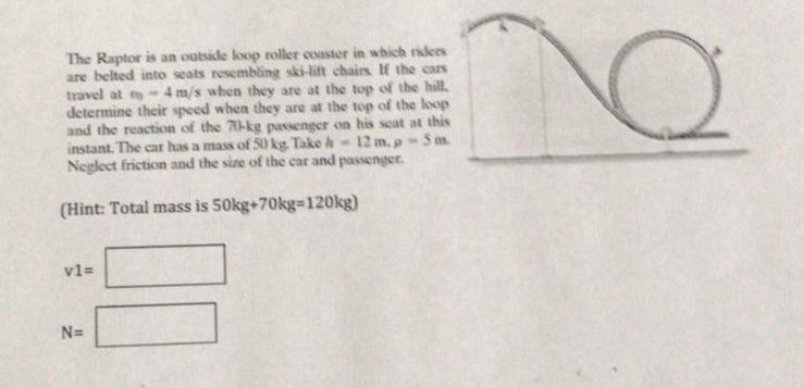 The Raptor is an outside loop roller couster in
