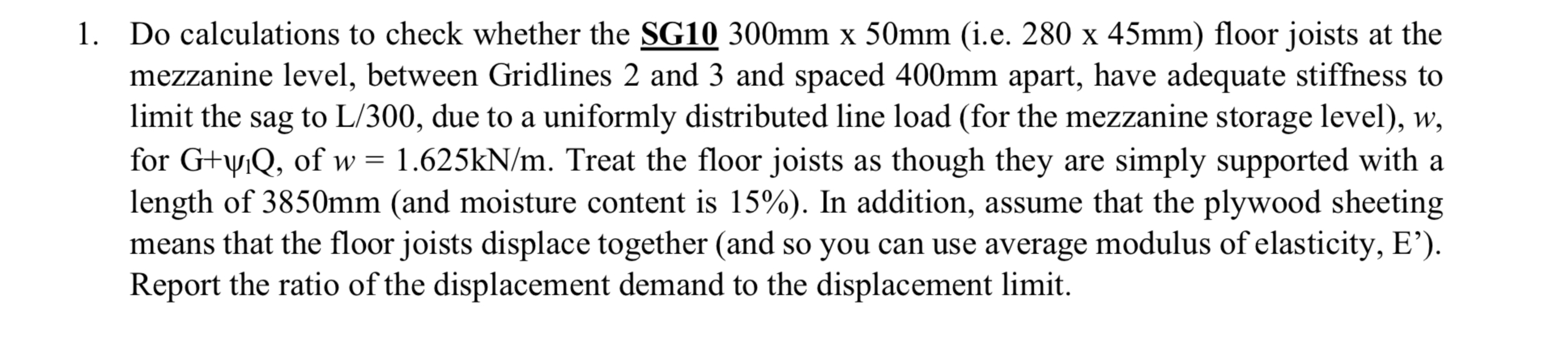Do calculations to check whether the G 1 0 3 0 0