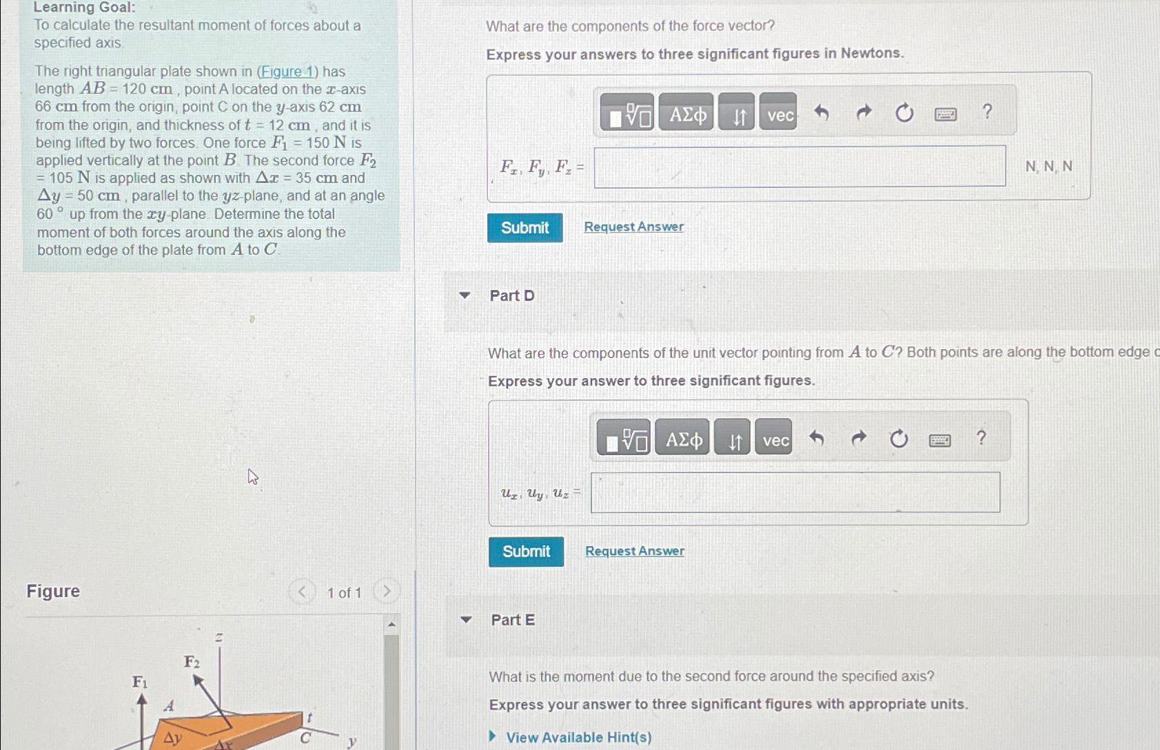 Learning Goal: To calculate the resultant moment