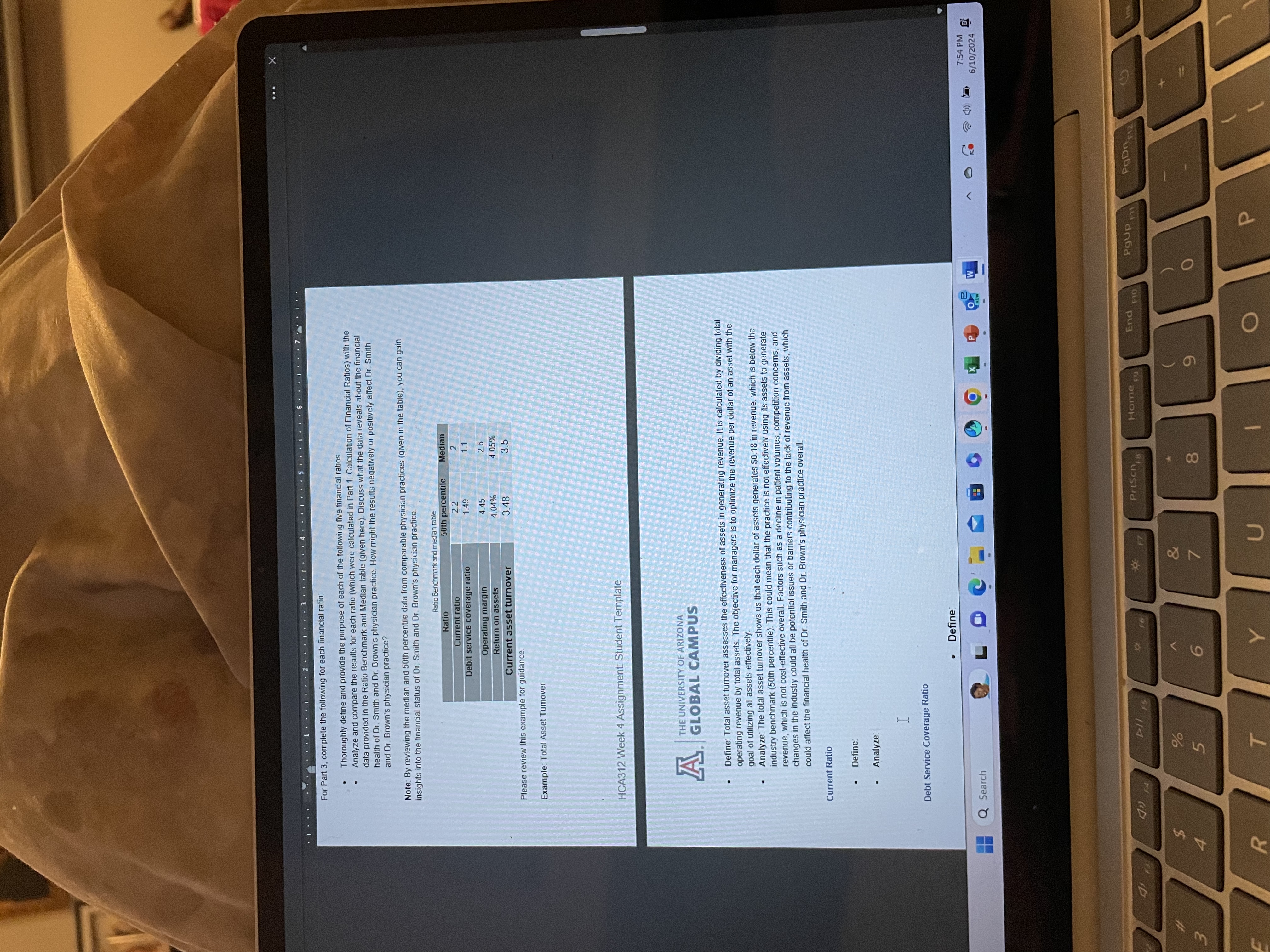 . I . . . . . HCA312 Week 4 Assignment: Student