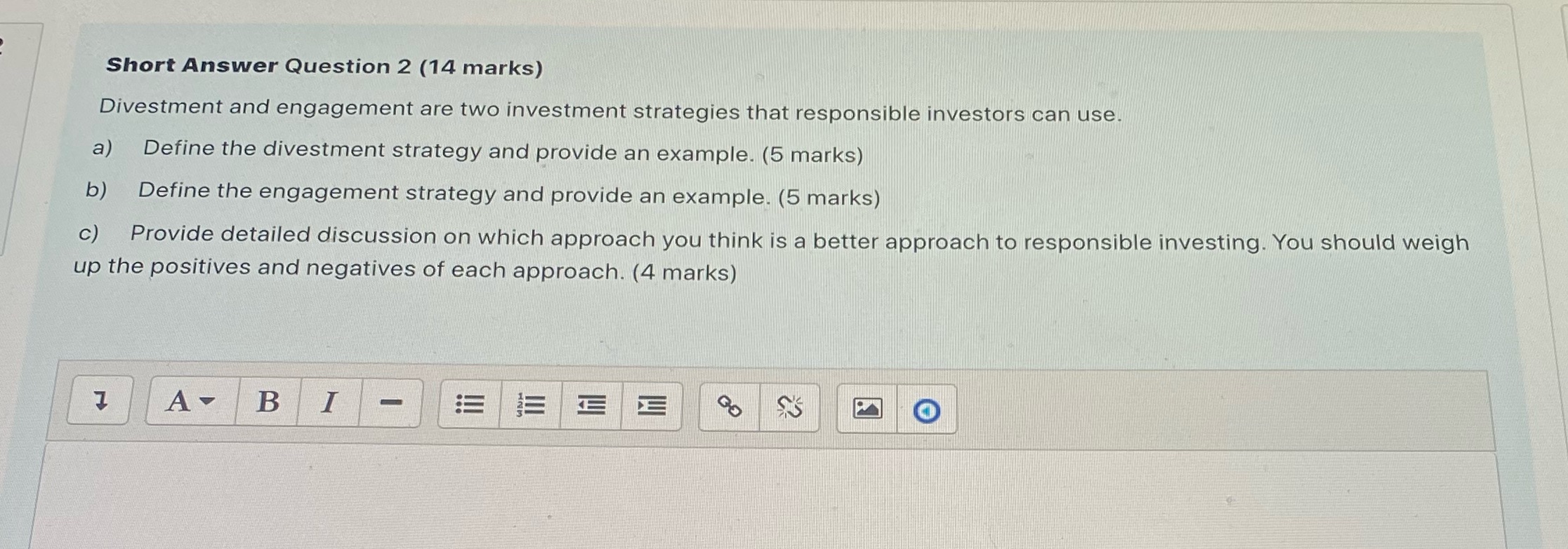 No explanation needed! Just the answer Short