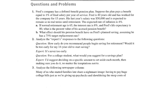 For chapter 5 complete questions #1a and #2. make