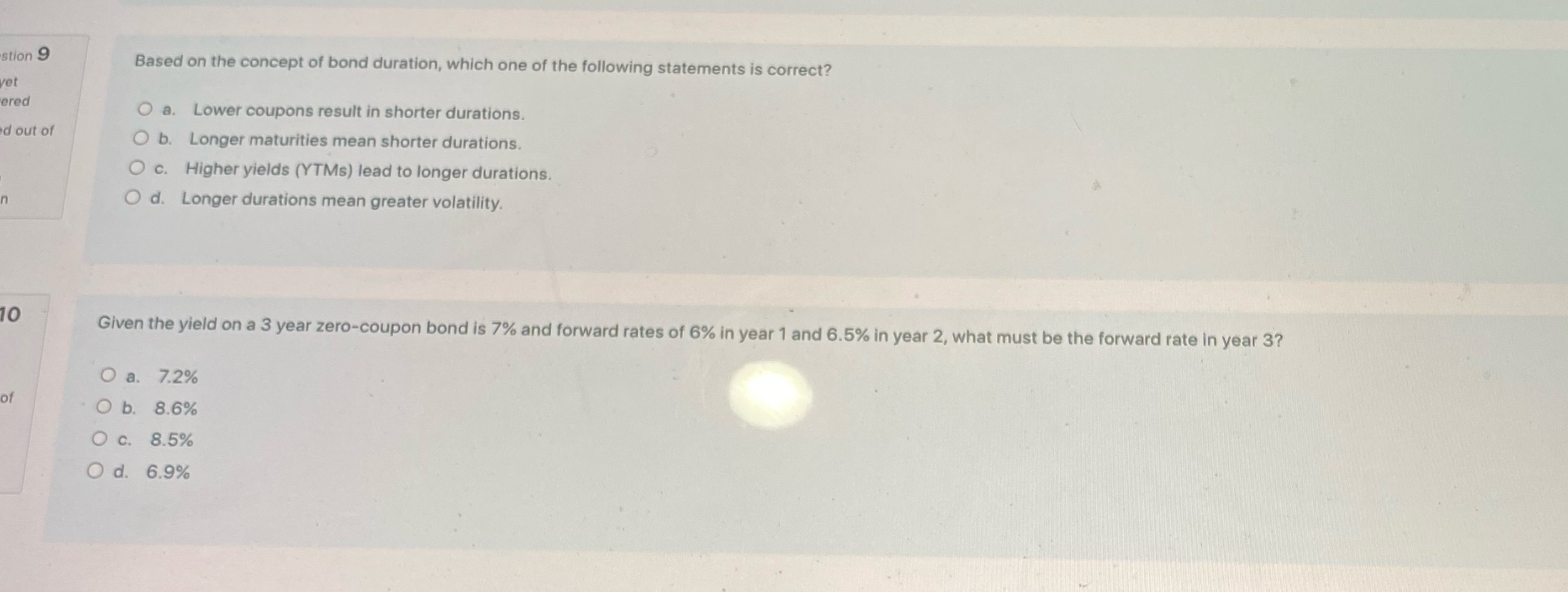 No explanation needed! Just the answer stion 9