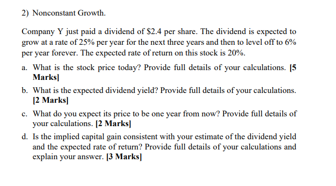 could you please answer these with workings 2]