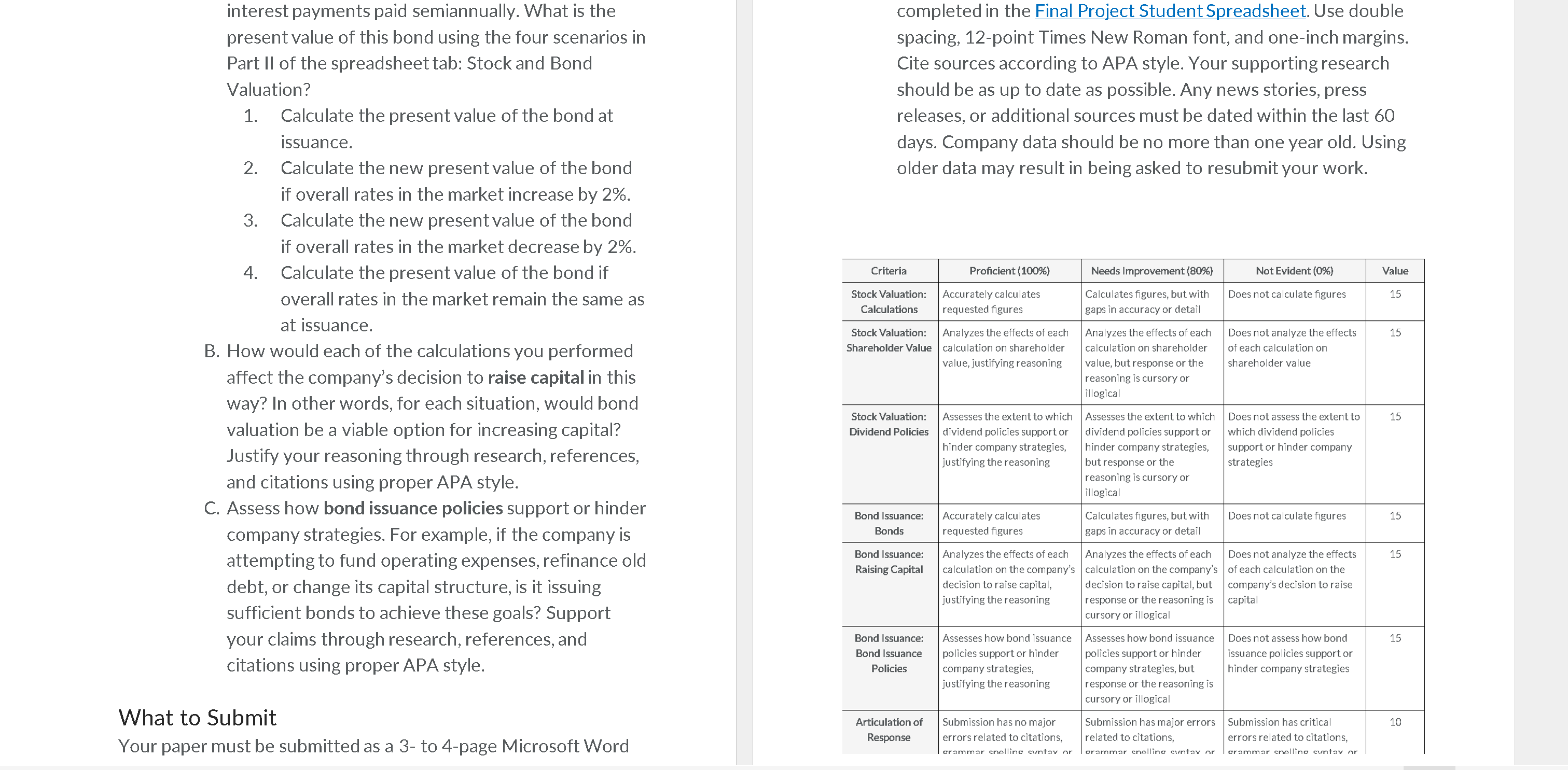 Scenario In this project, you will step into the