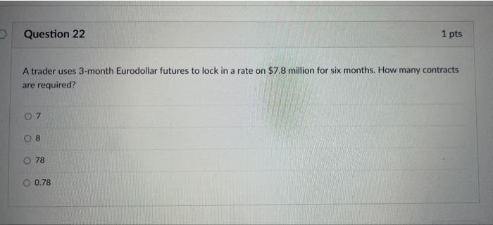 V6 D Question 23 1 pts Assume an investor has $5