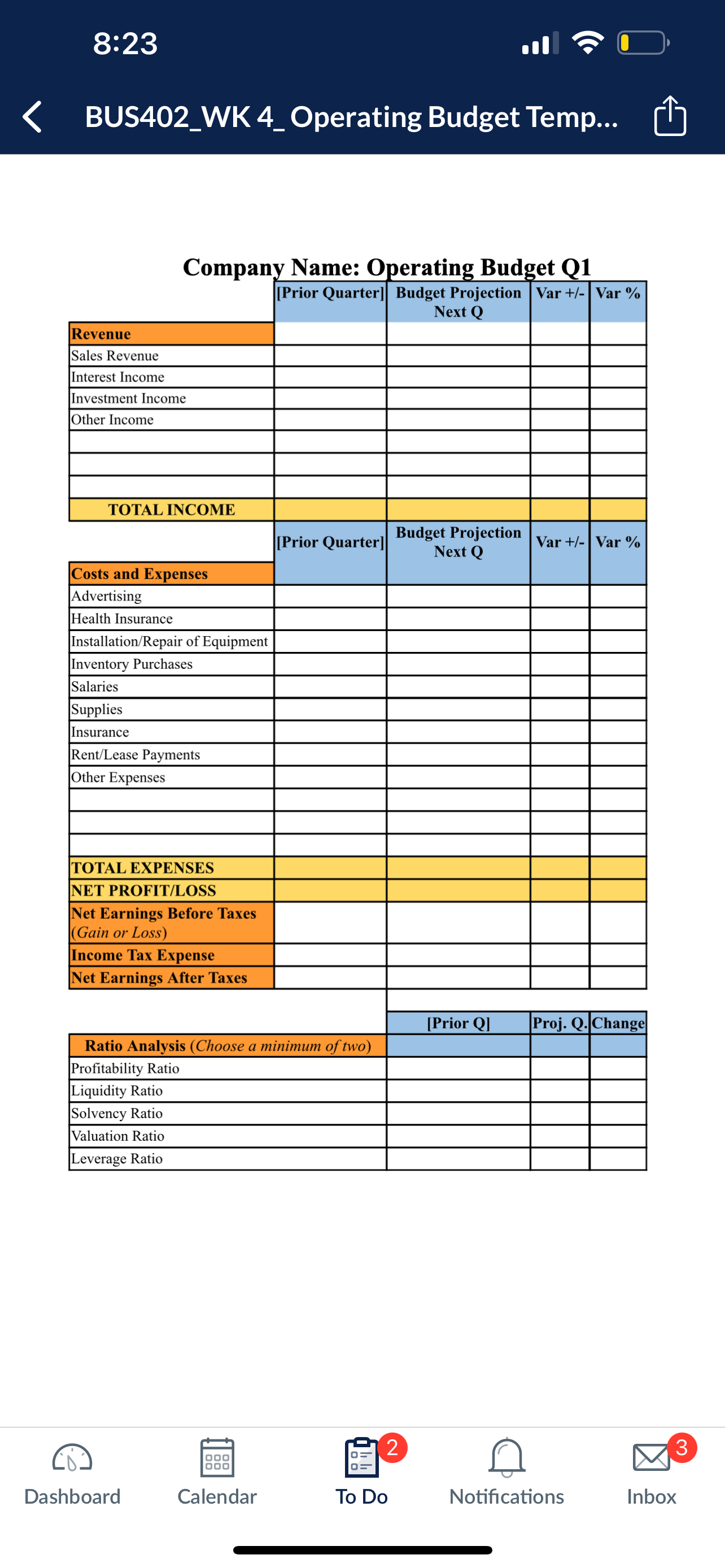 look at the financial statements for Amazon.com,