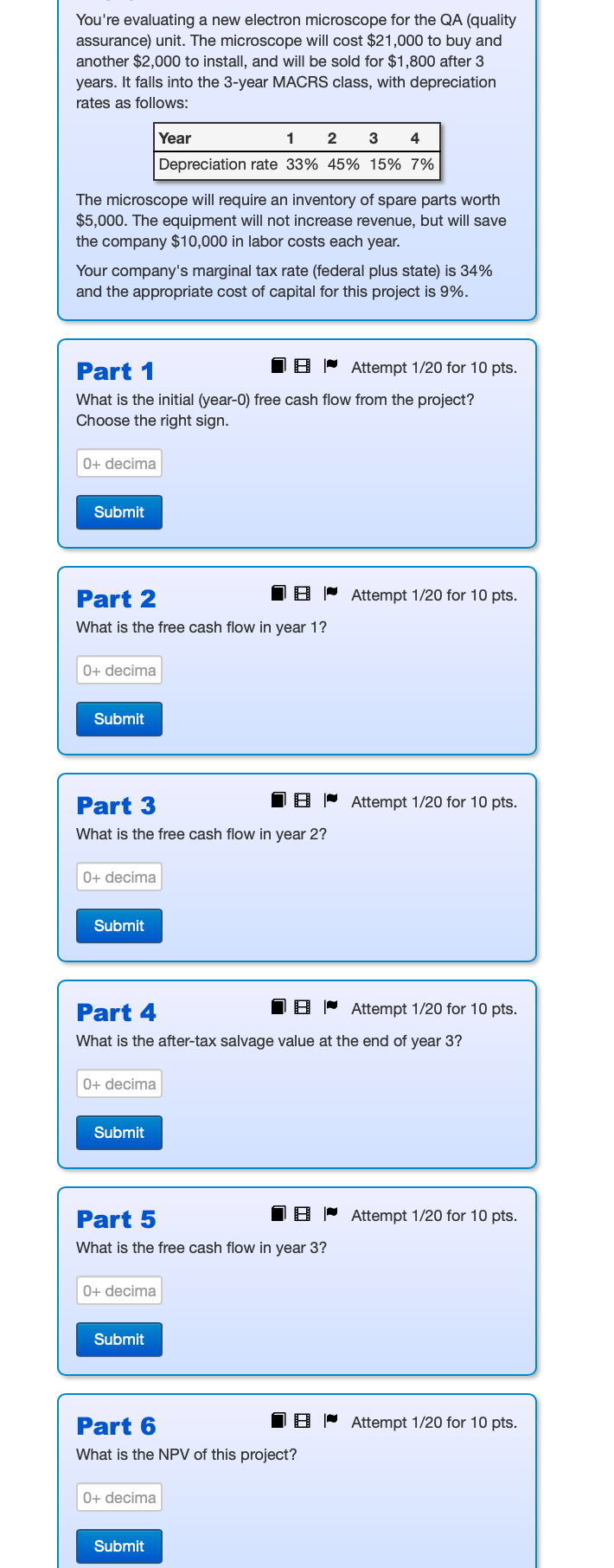 Problem 9 Intro BKM Industries spent $10,000 on a