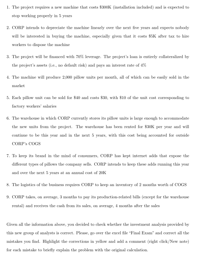 PART 2: Modeling Question (20 points) Password to